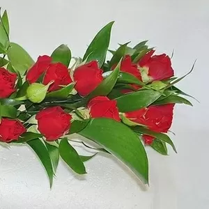 Свадебный венок из цветов