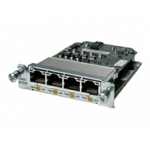 Модуль Cisco Four port 10/100 Ethernet switch interface card HWIC-4ESW