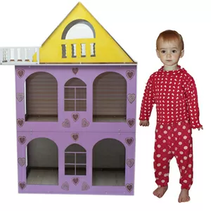 Разборной домик для кукол-кукольный домик.