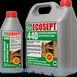 Трудновымываемый антисептик ECOSEPT – 440
