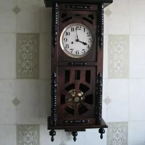 Продам часы старинные немецкие  Густав Беккер с трехгонговым красивым боем..