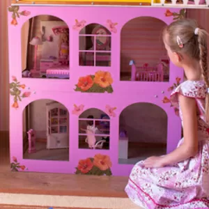 Разборной  кукольный домик. Самый лучший подарок для Девочки.