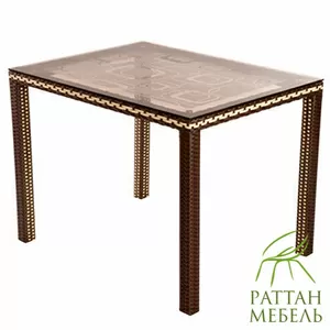 Столы и кресла из ротанга,  Стол Милан