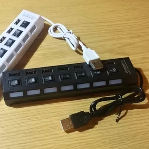 Купите хаб на 7 дополнительных USB портов В вашем ноутбуке или ком