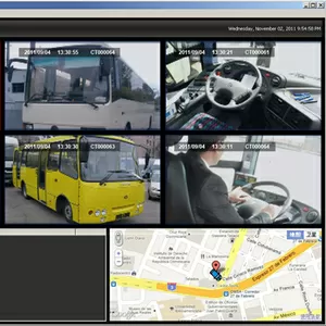Видео наблюдение для пассажирского транспорта.
