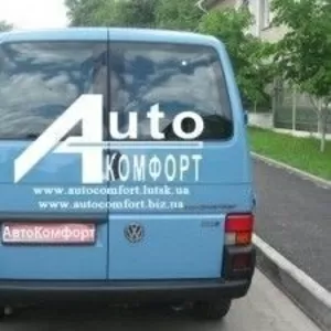 Заднее стекло (распашонка левая) с эл.обогревом на Volkswagen T-4