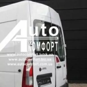 Заднее стекло (левое) без Э. О. Renault Master
