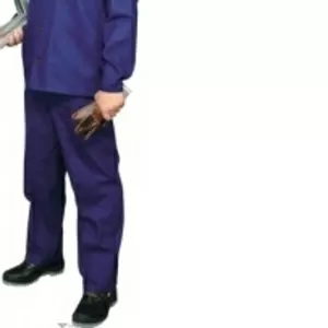 Костюм рабочий диагональ усил. 240 гр/кв.м,  (куртка+брюки),  т-синий