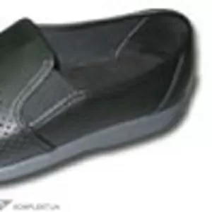 Туфли АНДРЕЙ,  безшнур.,  перфорированная кожа,  ПУподошва,  черные