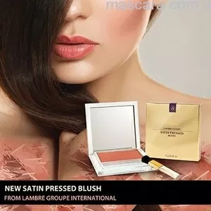 Прессованные компактные румяна LAMBRE SATIN PRESSED BLUSH