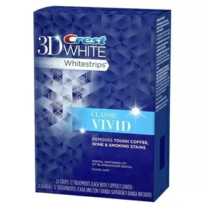Отбеливающие полоски Crest 3D White Vivid Whitestrips в новой упаковке