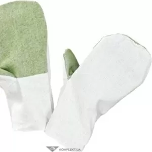 Рукавицы комбинированные (х/б+брезент)