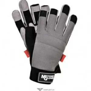 Перчатки комбинир. (кожа+х/б трикотаж) ПЕРСЕЙ (RMC-PERSEUS)