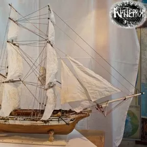Парусная яхта ручной работы Нева -Россия,  1831
