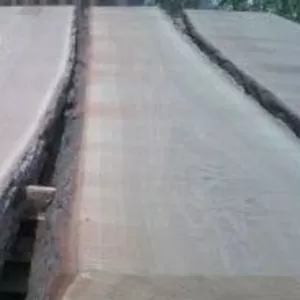дубовая доска необрезанная 