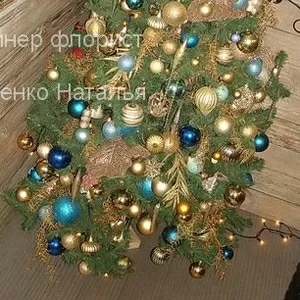  Новогоднее украшение помещений,  елок и декора