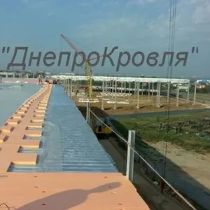 Реконструкция мягкой кровли ПВХ мембраной в Запорожье