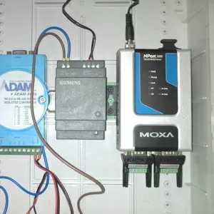 MOXA NPort 6250 (двухпортовый асинхронный сервер безопасности)