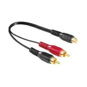 Кабель HAMA 44115 Audio Adapter 2RCA Plugs-RCA Jack