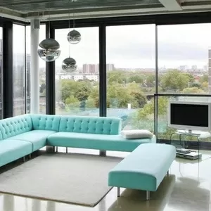 Французские окна из алюминия и стали