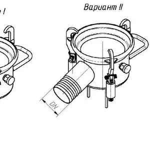 Головка присоединительная ГП-65,  сливная ГС-75,  ГС-100,  ГС-150,  ПАЗ-5, 