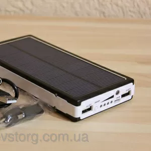 Солнечная зарядка PowerBank 25000mAh