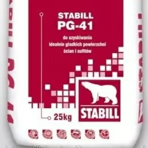 SABIL PG-41 (20 кг)/Финишная шпаклевка гипсовая	