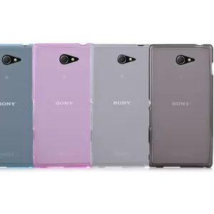 матовый TPU силиконовый чехол Sony Xperia M2 D2305 D2302