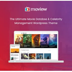 Moview видео шаблон для сайта