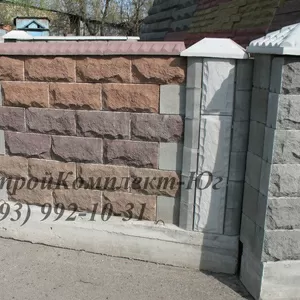 Блоки декоративные для заборов Херсон