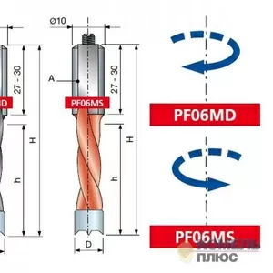 Продаем сверла для присадочных станков PF06MD/MS Freud,  Харьков