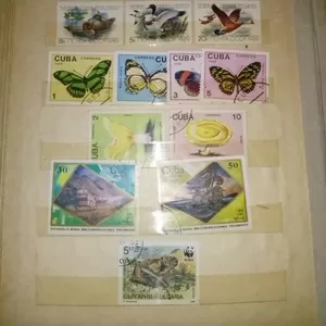 Продам марки разных стран 1972-1989гг.Всего 268 марок