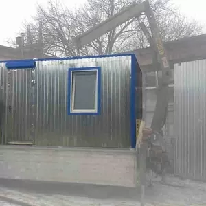 Изготавливаем пост охраны,  2, 5х3, 5х2, 3м