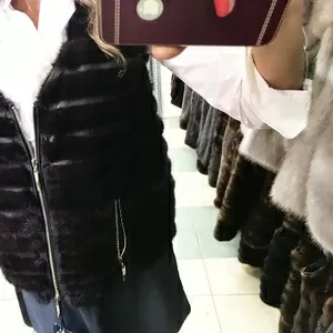 Норковая безрукавка распродажа