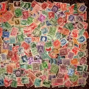 Продам дешево 500 шт оптом почтовые марки 1900-1959