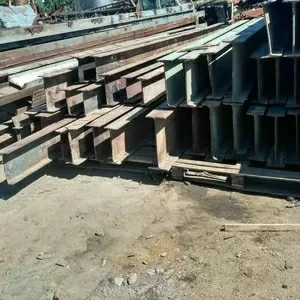 Балка (двутавр),  балка двутавровая 16,  18,  20,  22,  24,  24М,  27,  27С,  30 б/у