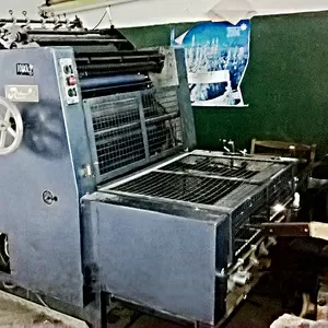 Офсетная печатная машина Rotaprint 52/72 1+1