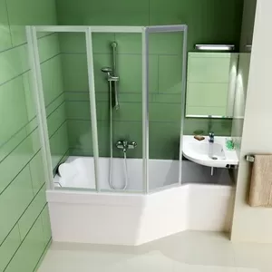 Акриловая ассиметричная ванна RAVAK BE HAPPY 150x75 (L/R) в Харькове