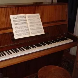 Уроки игры на фортепиано и сольфеджио 