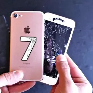 Замена стекла переклейка ремонт дисплея iPhone 7/7+
