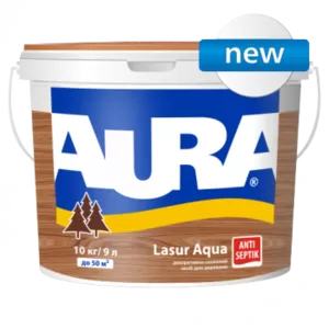 Aura Lasur декоративно-защитное средство для  фасадов 9 л.