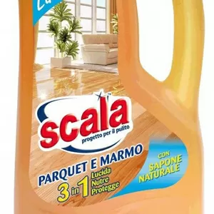 Жидкость для мытья паркета,  ламината и мрамора Scala