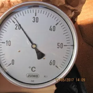 Термометр стрелочный биметаллический JUMO тип 60.8003