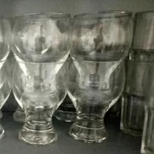 Бокалы,  стаканы,  чашки,  рюмки в ассортименте БУ