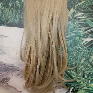 Накладной хвост (волосы на крабе)