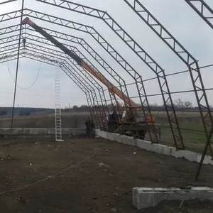 Продам каркс для ангарів нові.