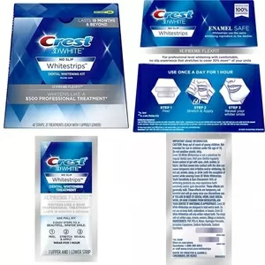 Отбеливающие Полоски Crest 3D White Luxe Whitestrips Supreme FlexFit