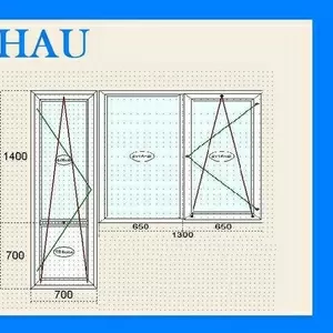 ОКНА REHAU БАЛКОННЫЕ