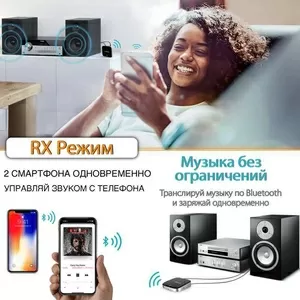 Bluetooth адаптер для TV / для наушников / компьютера / авто 