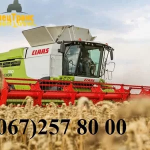 Аренда комбайнов Claas Lexion,  John-Deere,  New Holland,  Case